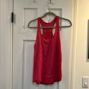 Lululemon Athletica Red Sleeveless Tank Top